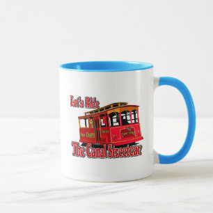 Caneca Vamos A Caminho Do Canal Streetcar