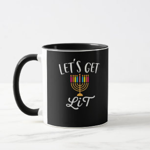 Caneca Vamos fica aceso - Ajustado fino literário essenci