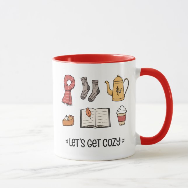 Caneca Vamos Get Cozy (Direita)