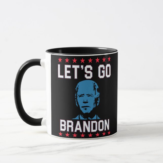 Caneca Vamos Go Brandon (Esquerda)