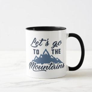 Caneca Vamos Para As Montanhas