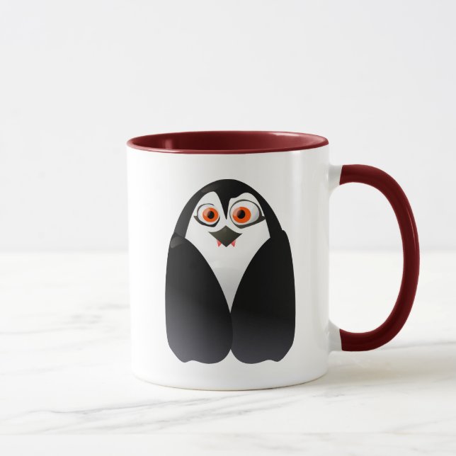 Caneca Vampenguin - pinguim bonito do vampiro (Direita)
