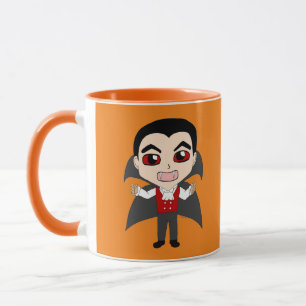 Caneca vampiro de chibi