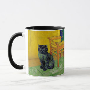 Caneca Van Gogh Black Cat