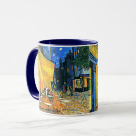 Caneca Van Gogh - Cafe Terrace, famosa pintura
