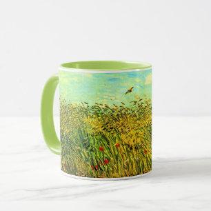 Caneca Van Gogh, Campo de Trigo com uma Cotovia,