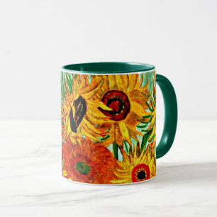 Caneca Van Gogh - Girassóis 12,