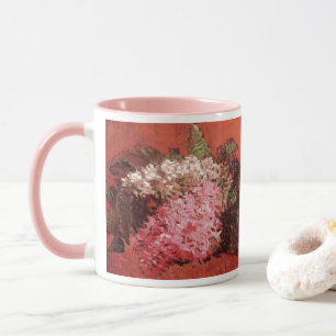 Caneca Van Gogh Lilacs, Flores Rosa Vintage, Belas Arte