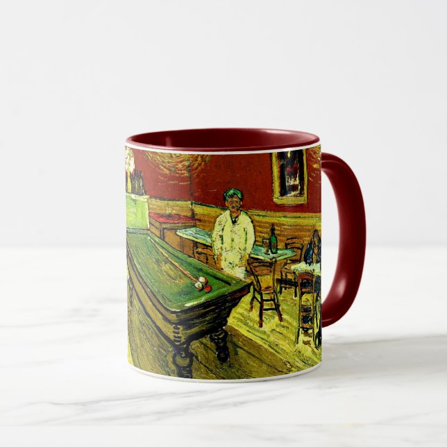 Caneca Van Gogh - O Café da Noite (Frente Esquerda)