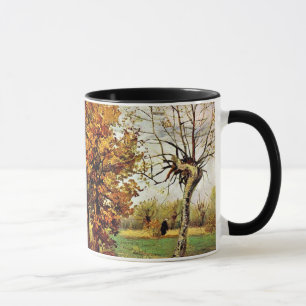 Caneca Van Gogh - Paisagem de Outono com Quatro Árvores