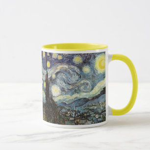 Caneca Van Gogh Starry Night Fine Art