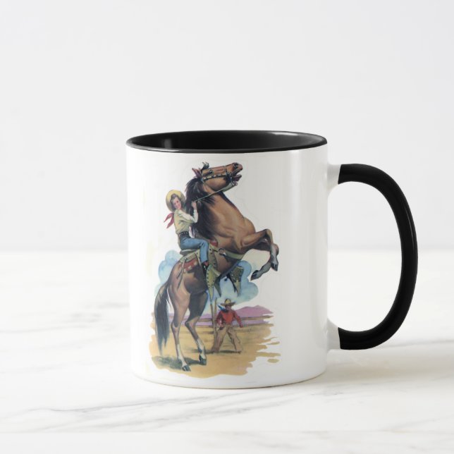 Caneca Vaqueira no cavalo (Direita)