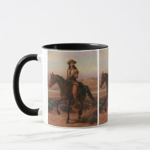 Caneca Vaqueiros Antigos, Buffalo Bill montado em Charlie