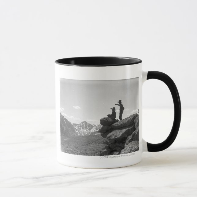 Caneca Vaqueiros em um cume (Direita)