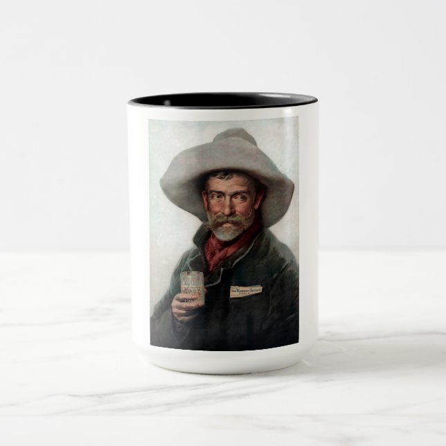 Caneca Vaqueiros Rancheros Cowboys Espanhol Velho Oeste (Centro)