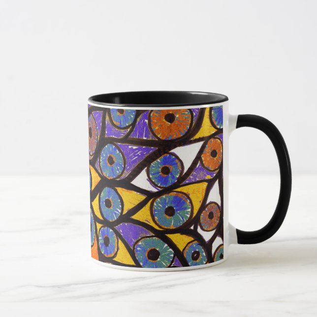 Caneca Vários Olhos (Direita)