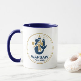 Caneca Varsóvia Polônia Europa