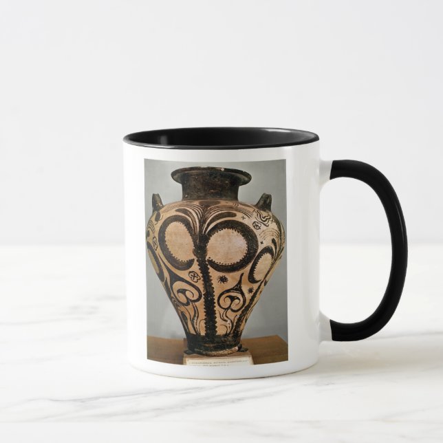 Caneca Vaso com uma decoração floral, de Mycenae (Direita)