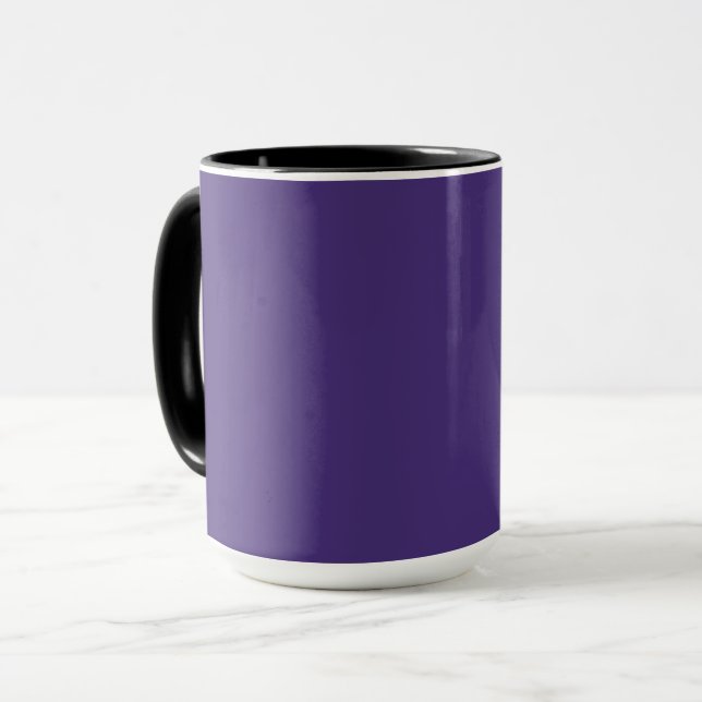 Caneca Vazio Crie o seu - Violeta (Frente Esquerda)