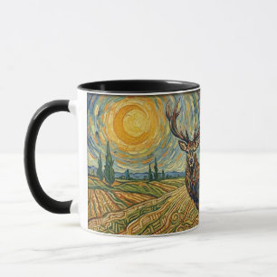 Caneca veados no habitat