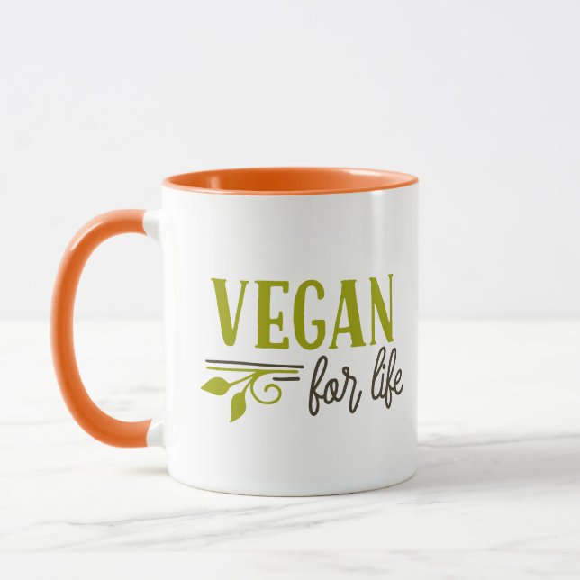 Caneca Vegan For Life (Esquerda)