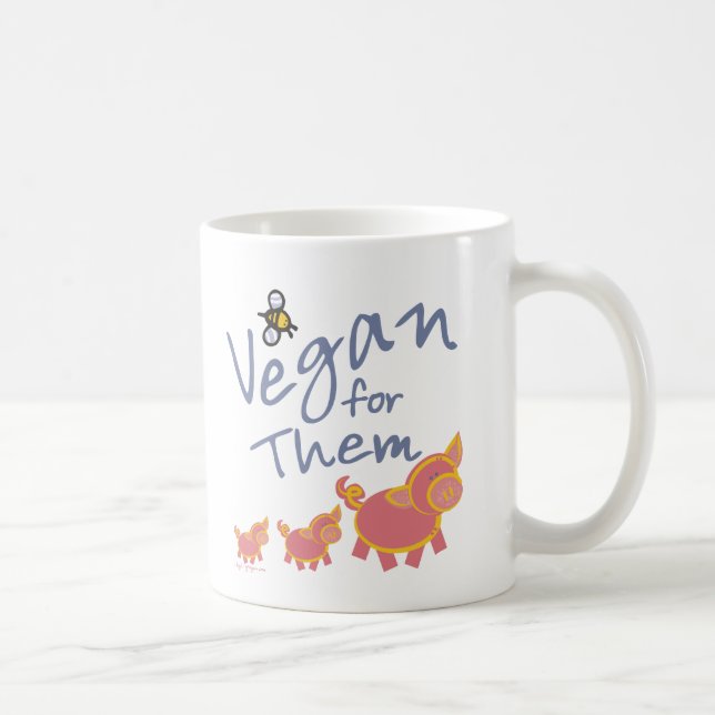 Caneca Vegan para Animais (Direita)