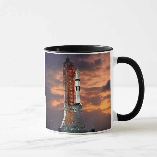 Caneca Veículo de Lançamento da NASA Apollo Soyuz ao Nasc (Direita)