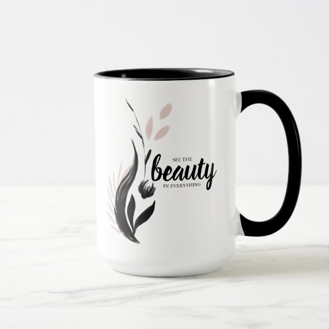 Caneca Veja A Beleza Em Tudo (Direita)