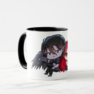 Caneca Vekele e Sarah Chibi Mug