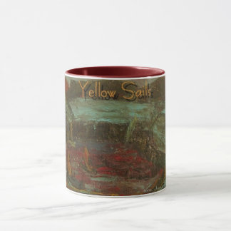 Caneca velas amarelas