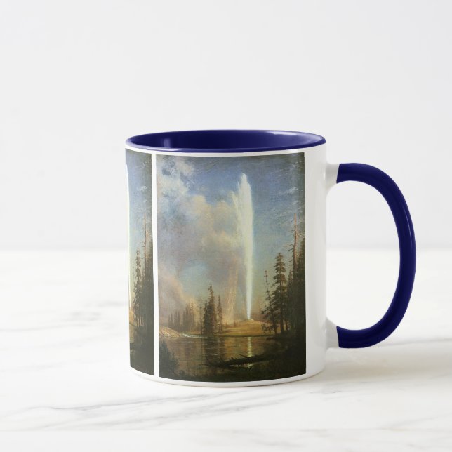 Caneca Velha fé, Albert Bierstadt (Direita)