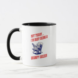 Caneca Velho Resmungão Ocupado