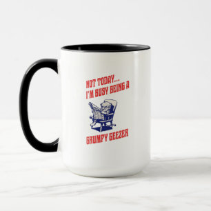 Caneca Velho Resmungão Ocupado