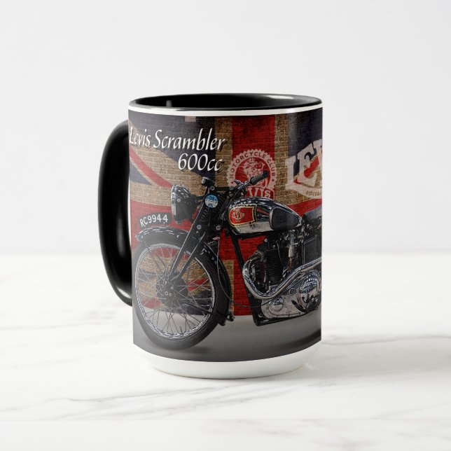 Caneca Velomotor 1937 do aparelho de interferência 600cc (Frente Esquerda)