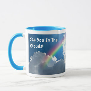Caneca Vemo-Nos Nas Nuvens!