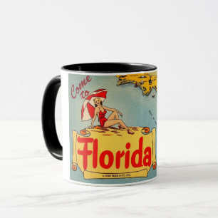 Caneca Venha para a Flórida