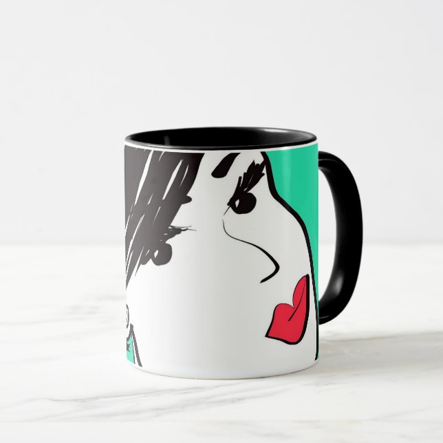 Caneca "Venha Perto" (Frente Esquerda)