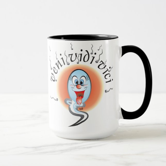 Caneca veni vidi vici taça (Direita)