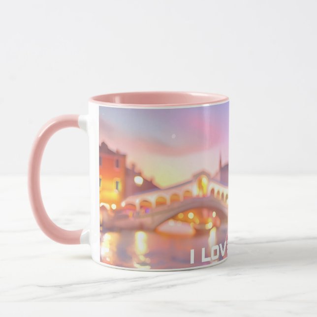 CANECA VENICE - EU AMO VENICE - (Esquerda)