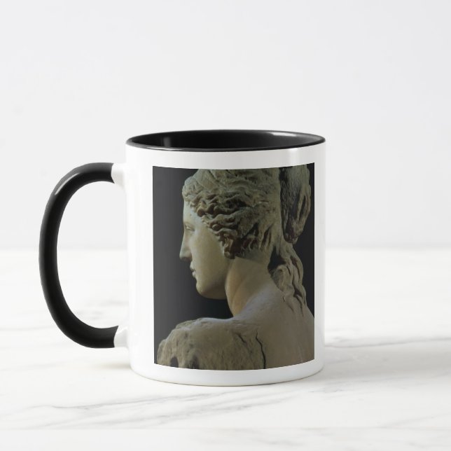 Caneca Vênus de Milo, detalhe da parte traseira da (Esquerda)