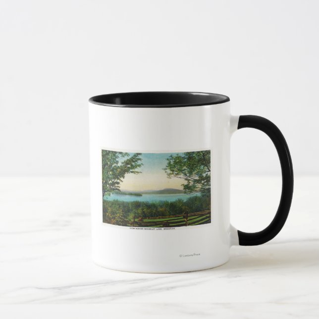 Caneca Ver através do Lago Rangeley (Direita)