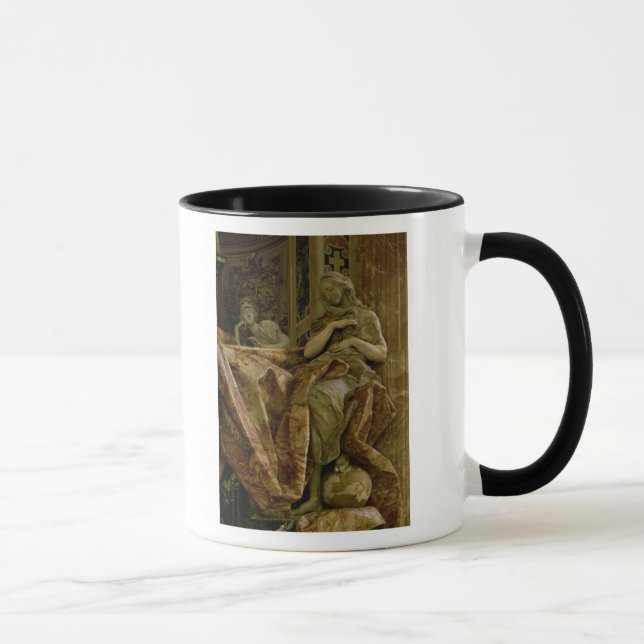 Caneca Verdade do monumento a Alexander VII no norte (Direita)