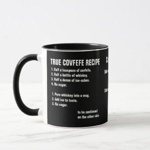 Caneca Verdadeira receita de café
