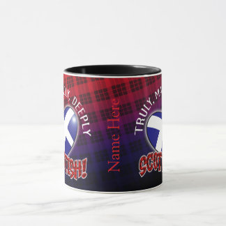 Caneca Verdadeiramente, Madly, Deeply SCOTTISH!