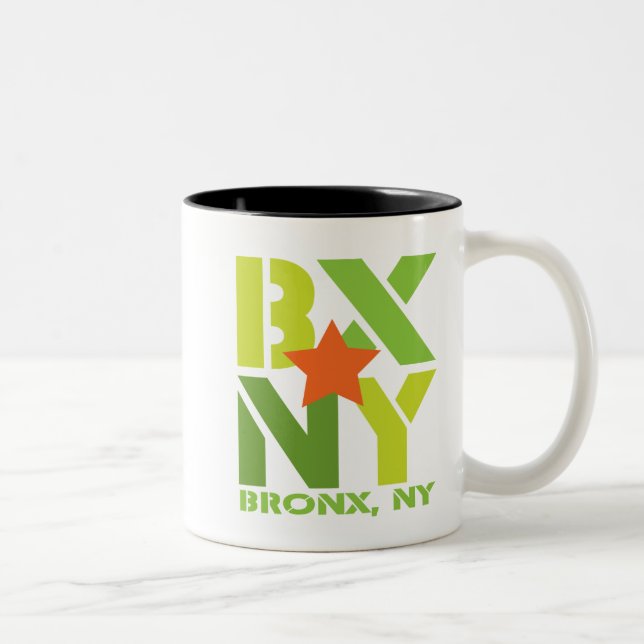 Caneca verde de BX Bronx (Direita)