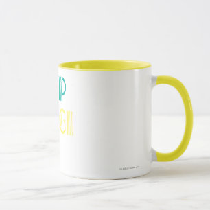 Caneca Verde e amarelo de Supergirl