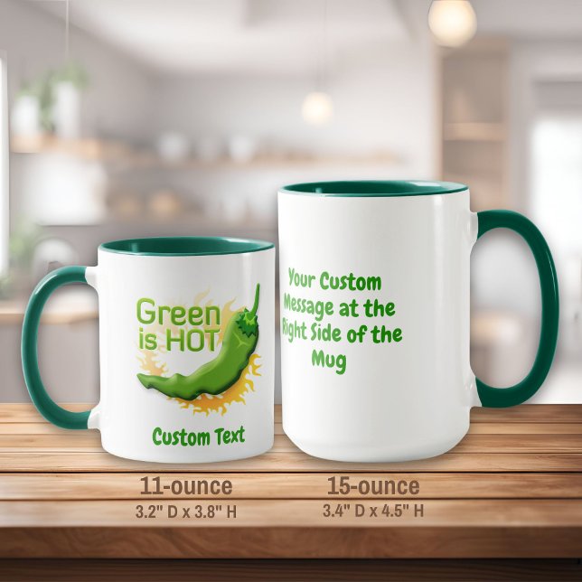 Caneca Verde é QUENTE (Criador carregado)