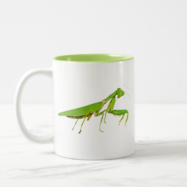 Caneca verde gigante da louva-a-deus Praying (Esquerda)