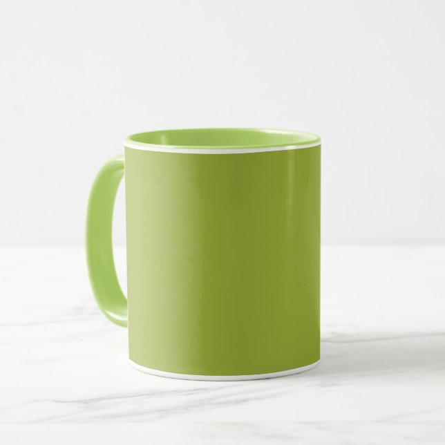 Caneca Verde-Oliva (Frente Esquerda)
