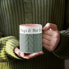 Caneca Verde Verde com Muda Personalizado Inverno | Abraç
